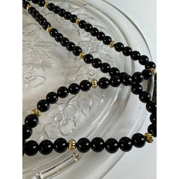 Vintage 1987 Avon Kenneth J Lane rams head necklace.  30” shortest strand. - Picture 13 of 16